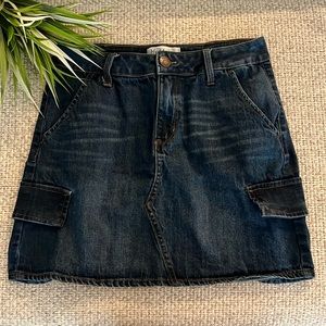 MUDD Flex Stretch Denim Mini Skirt